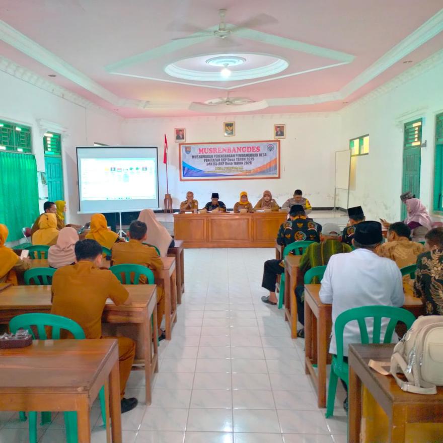 pemerintah Desa Purwodadi telah melaksanakan MUSRENGBANGDES TAHUN 2024